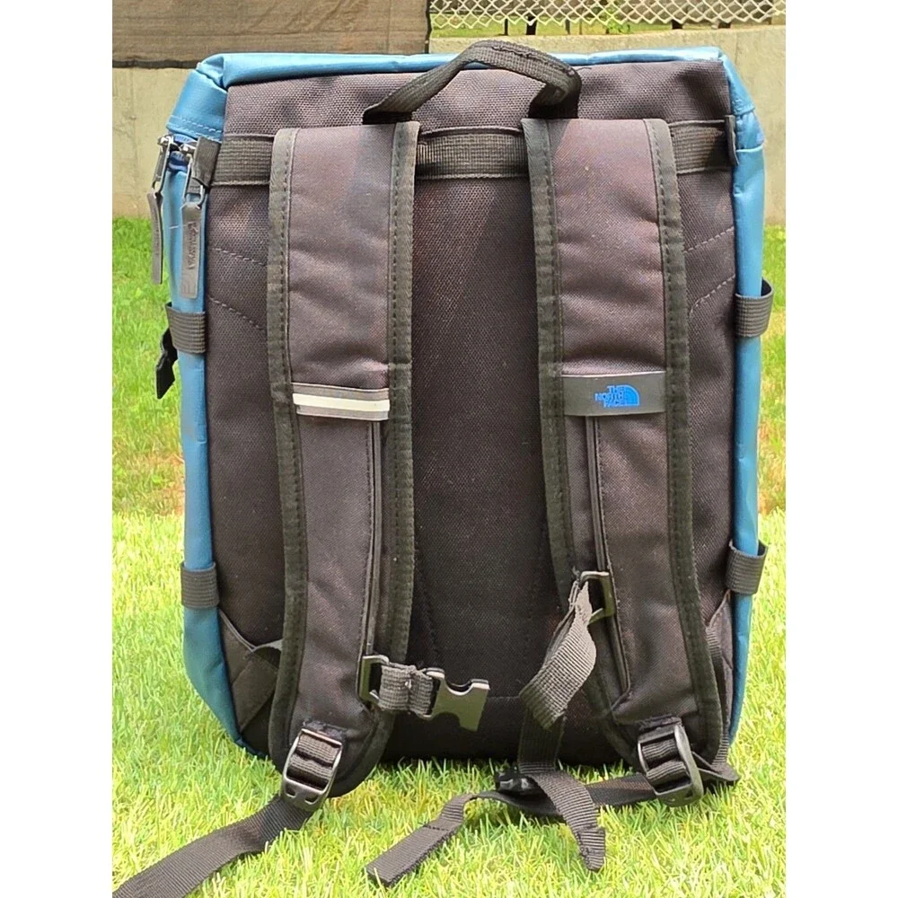 THE NORTH FACE BC Fuse Box NM81357 Blue(Teal) Japan Exclusive Color Rare GUC